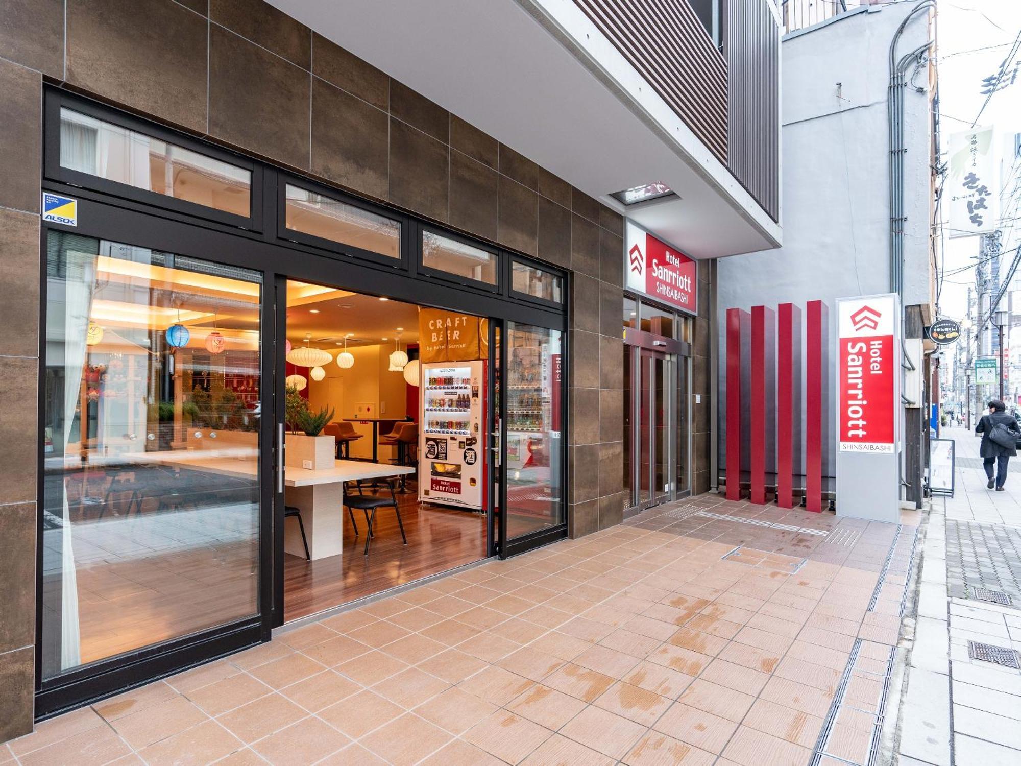 Hotel Sanrriott Shinsaibashi โอซาก้า ภายนอก รูปภาพ